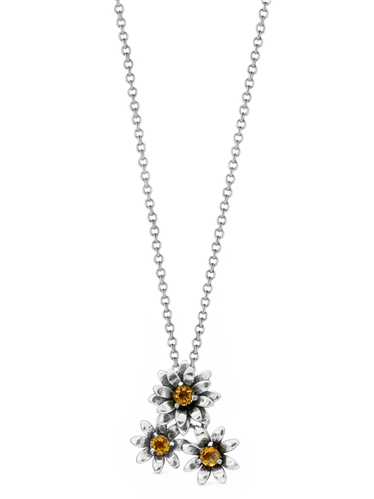 collana margherita argento 925