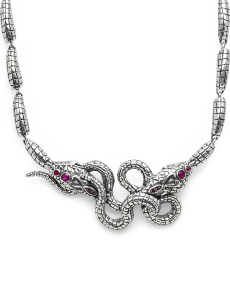Collana Serpente Argento 925 Donna – Gioiello Statement