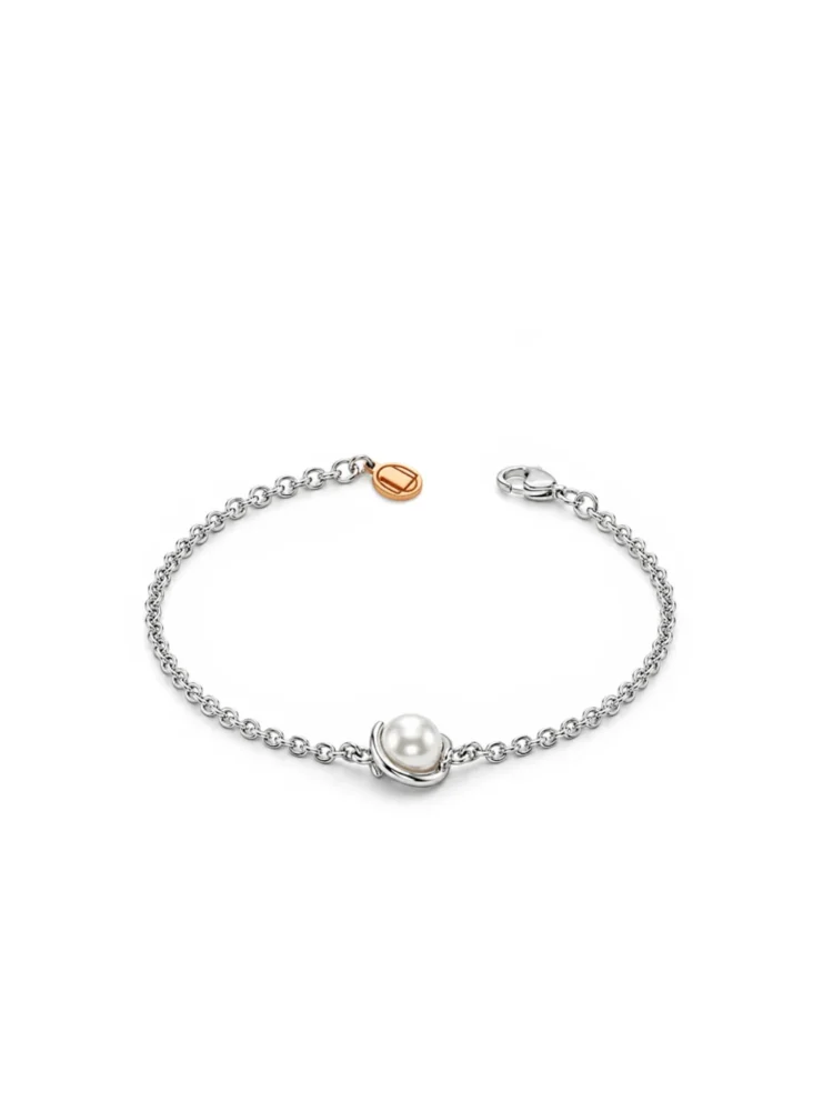 Bracciale Nodo di Perla Argento 925