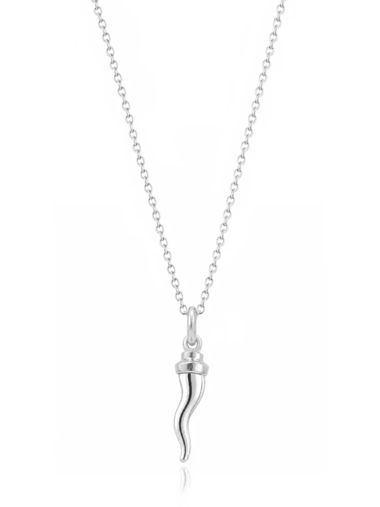 Collana Cornetto con Cappello Argento 925 Unaloe