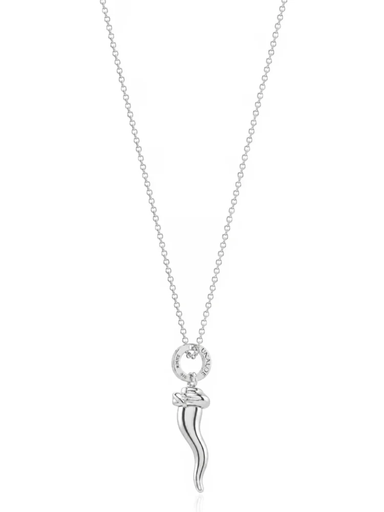 Collana Corno Turbante Argento 925 Portafortuna | Unaloe